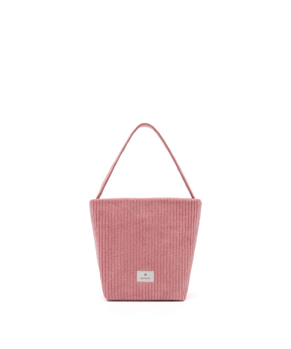 스노우피크 어패럴(SNOWPEAK APPAREL) 코듀로이 미니 토트백 (S25FWFTB62) Light Pink