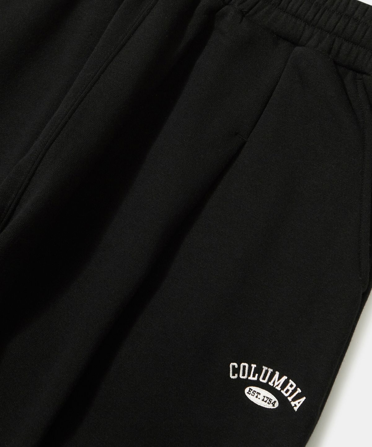 컬럼비아 유니버시티(COLUMBIA UNIVERSITY) CU ARCH PIN-TUCK FLEECE SWEATPANTS_BLACK