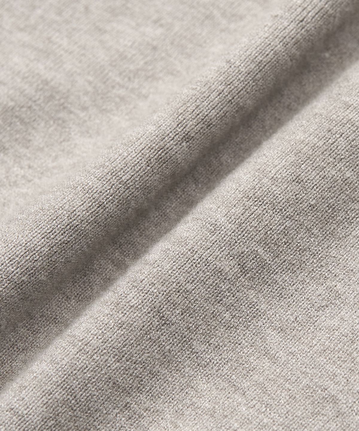 엑스컨테이너(EXCONTAINER) 레이어드 라운드 넥 가디건 (GREY)