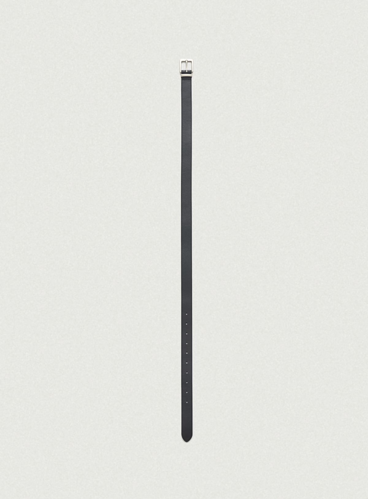 더바넷(THEBARNNET) Square Cowhide Leather Belt_Black