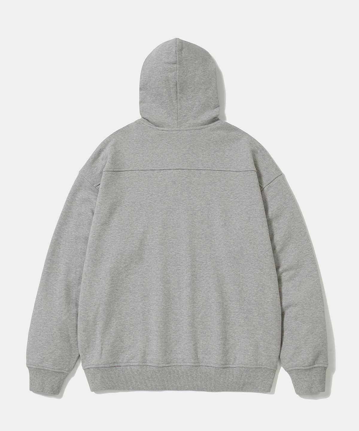 컬럼비아 유니버시티(COLUMBIA UNIVERSITY) BROADWAY TINY HEAVY TERRY H/ZIP HOODIE_LIGHT GRAY