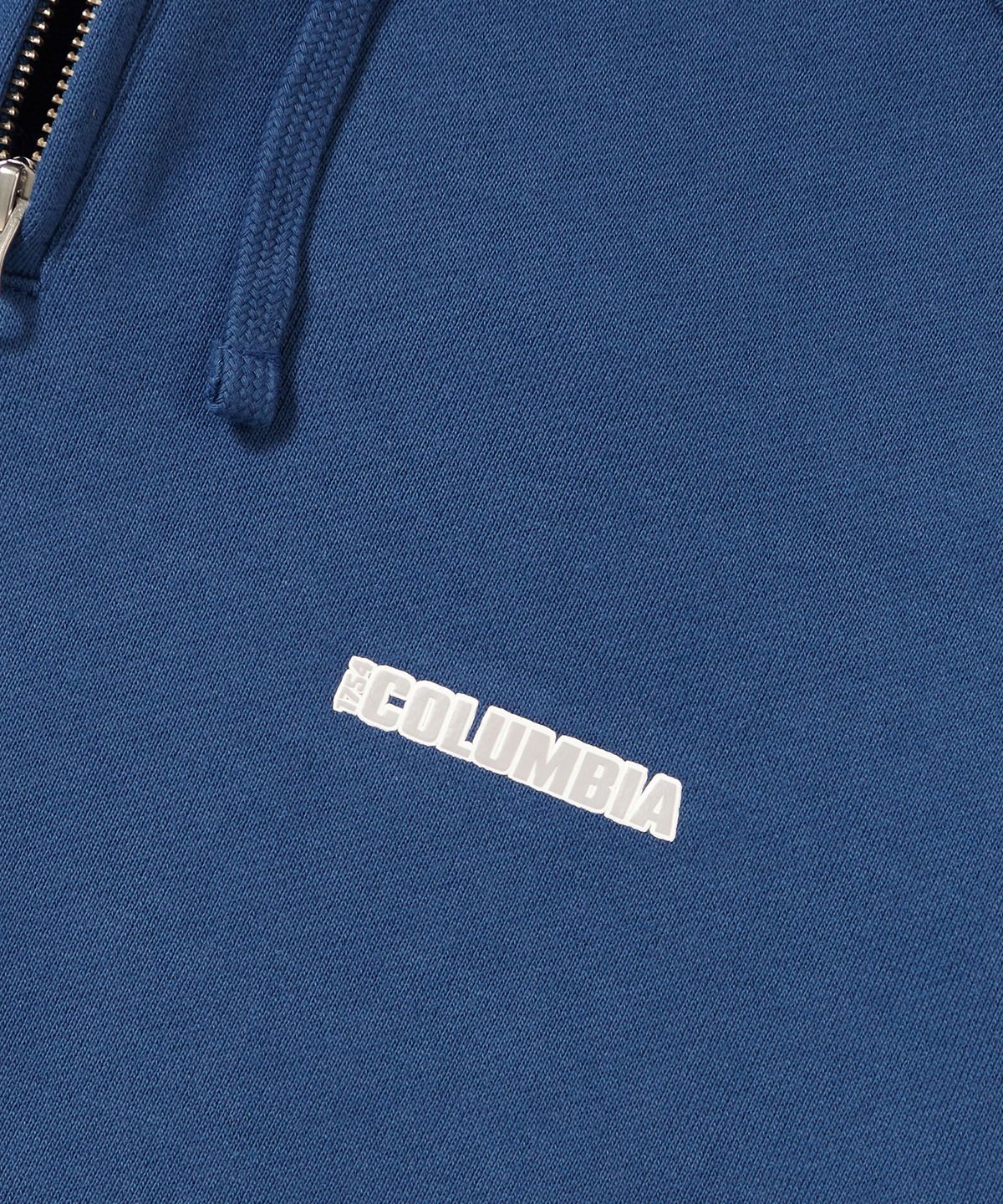 컬럼비아 유니버시티(COLUMBIA UNIVERSITY) BROADWAY TINY HEAVY TERRY H/ZIP HOODIE_CROWN BLUE