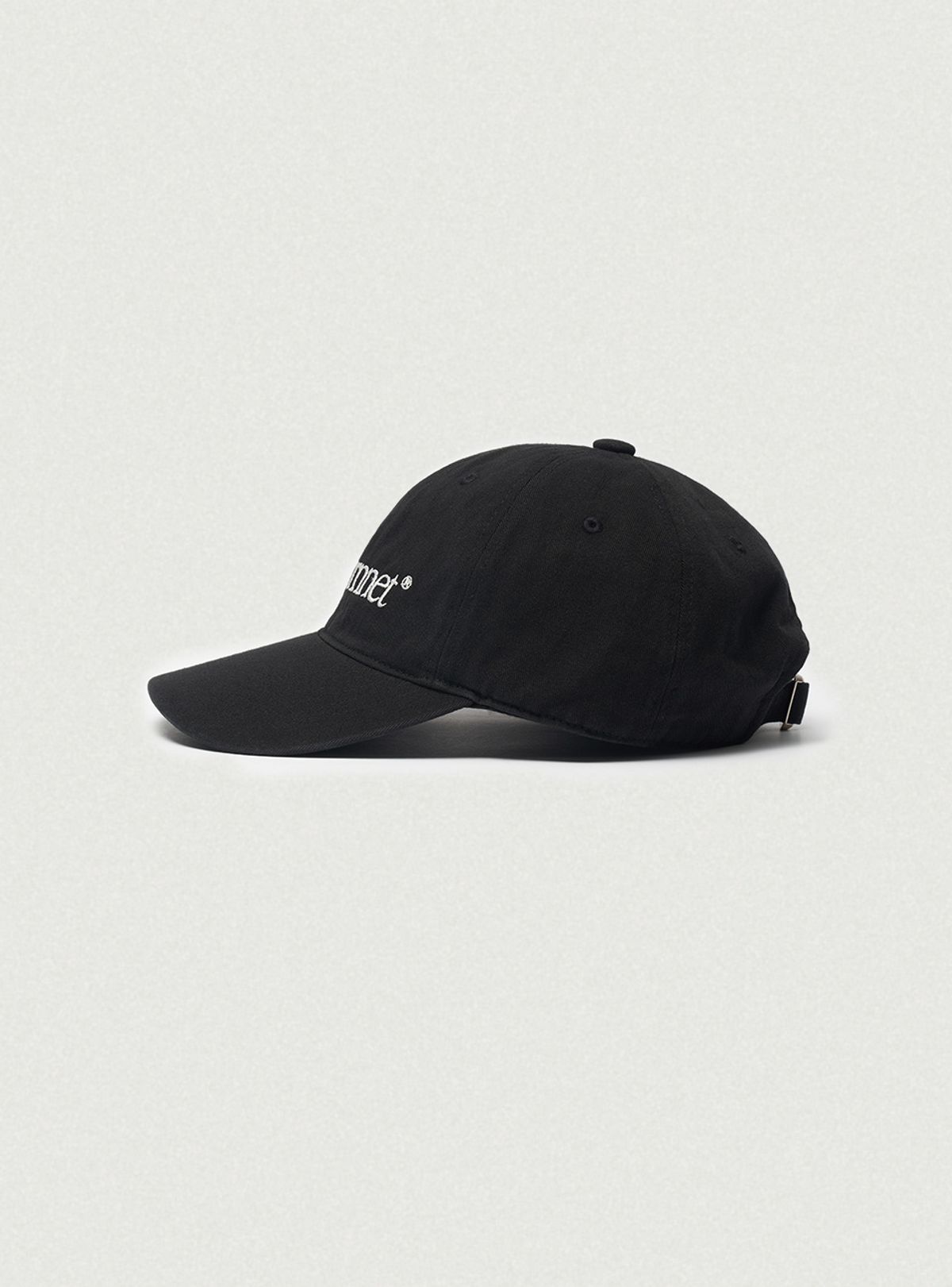 더바넷(THEBARNNET) Logo Ball Cap_Black