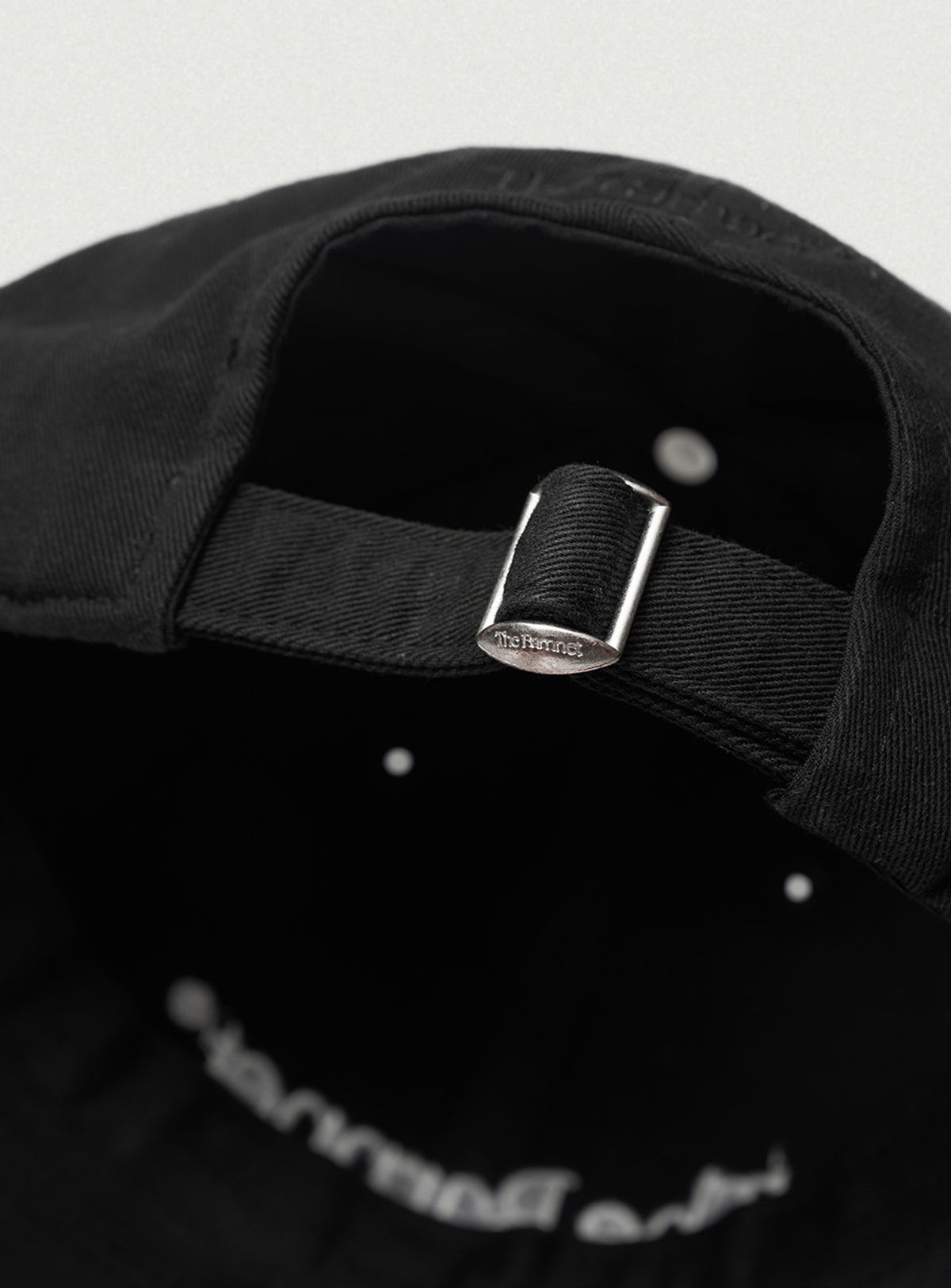 더바넷(THEBARNNET) Logo Ball Cap_Black
