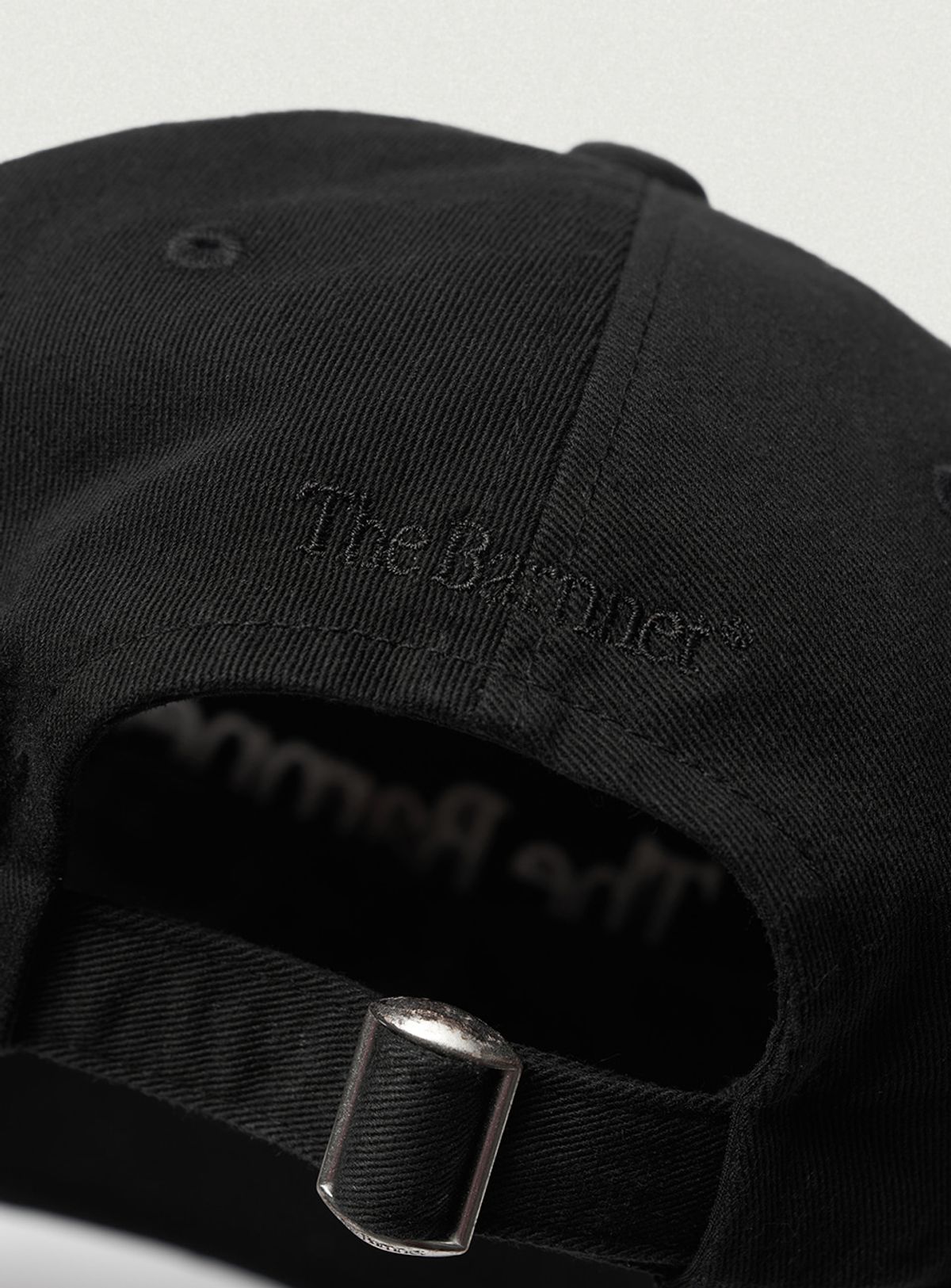 더바넷(THEBARNNET) Logo Ball Cap_Black