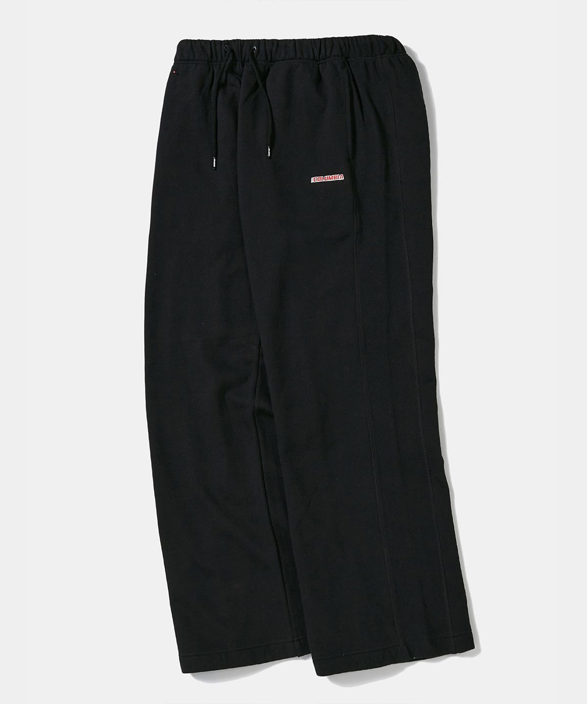 컬럼비아 유니버시티(COLUMBIA UNIVERSITY) BROADWAY TINY LOOSE-FIT HEAVY TERRY SWEATPANTS_BLACK