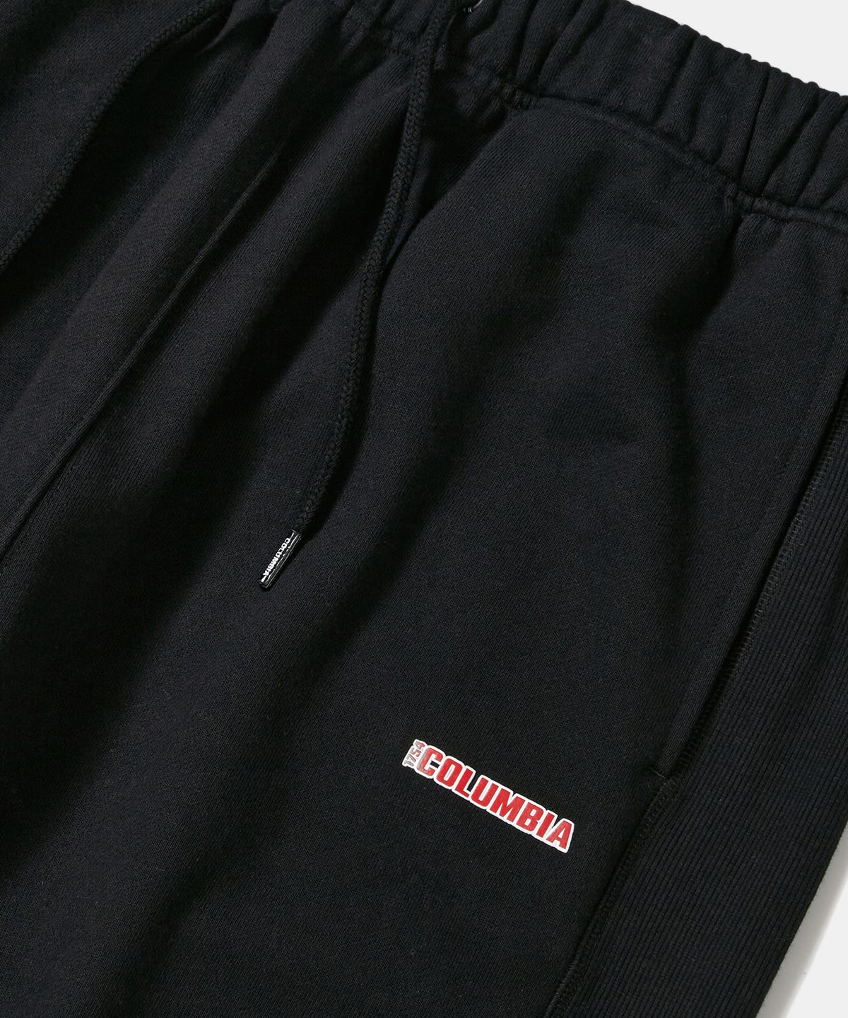 컬럼비아 유니버시티(COLUMBIA UNIVERSITY) BROADWAY TINY LOOSE-FIT HEAVY TERRY SWEATPANTS_BLACK