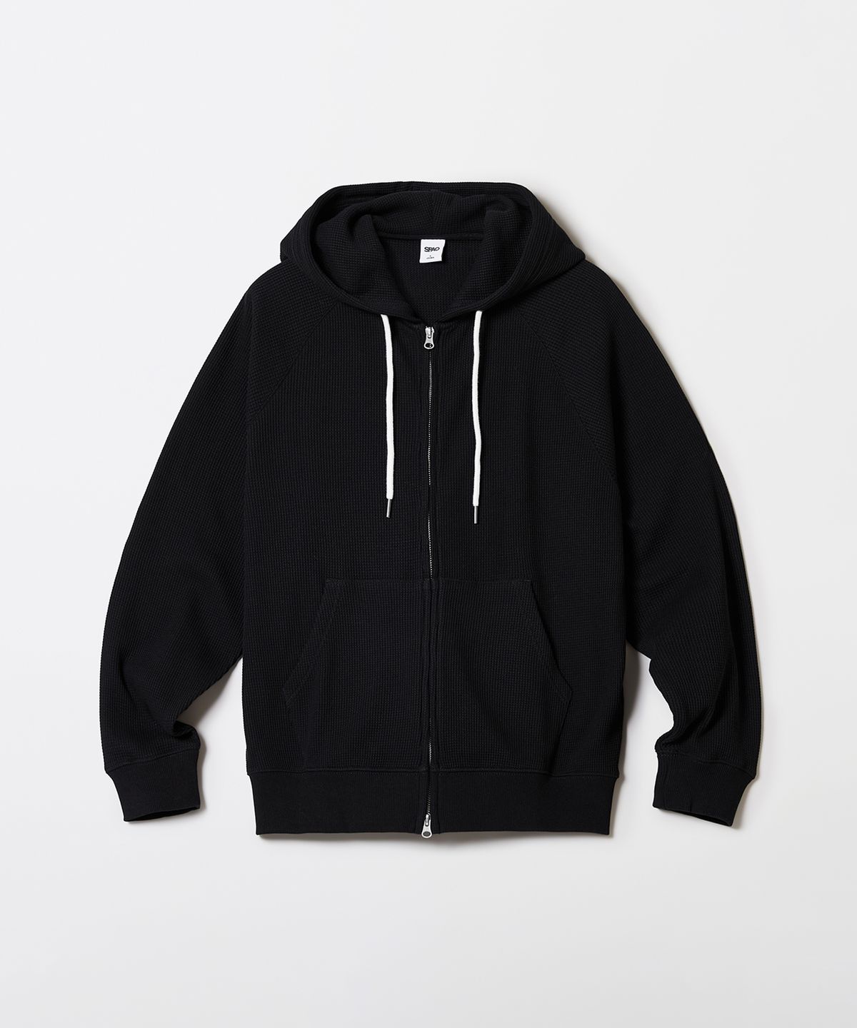 스파오(SPAO) 와플 후드집업_SPMZF49C31