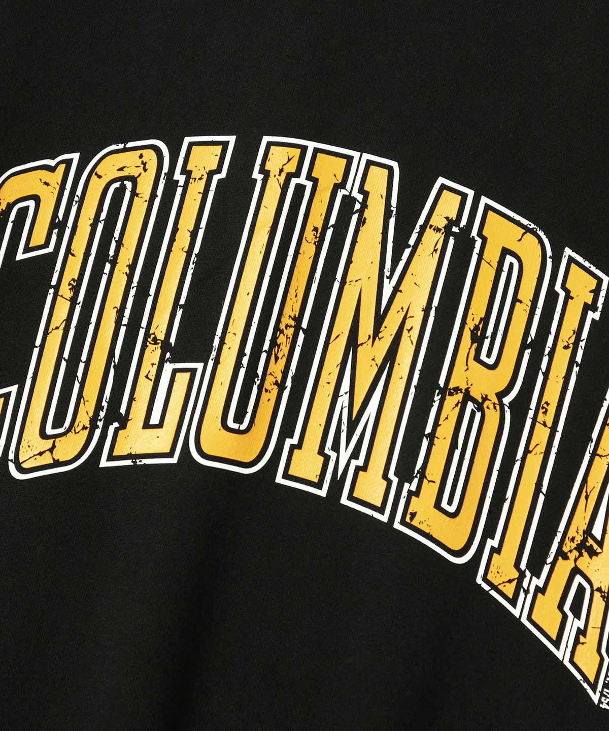 컬럼비아 유니버시티(COLUMBIA UNIVERSITY) VTG BIG CRACK HEAVY TERRY CREW NECK_BLACK