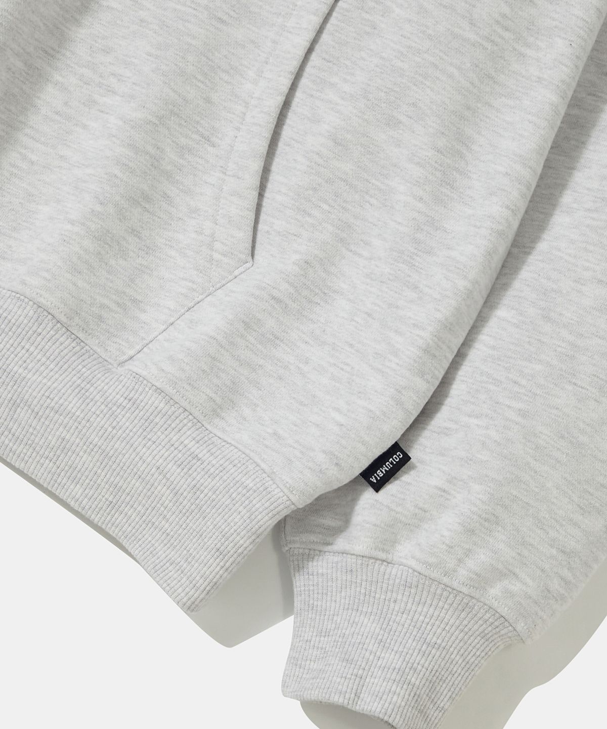 컬럼비아 유니버시티(COLUMBIA UNIVERSITY) STREET ARCH HEAVY TERRY HOODIE_LIGHT MELANGE