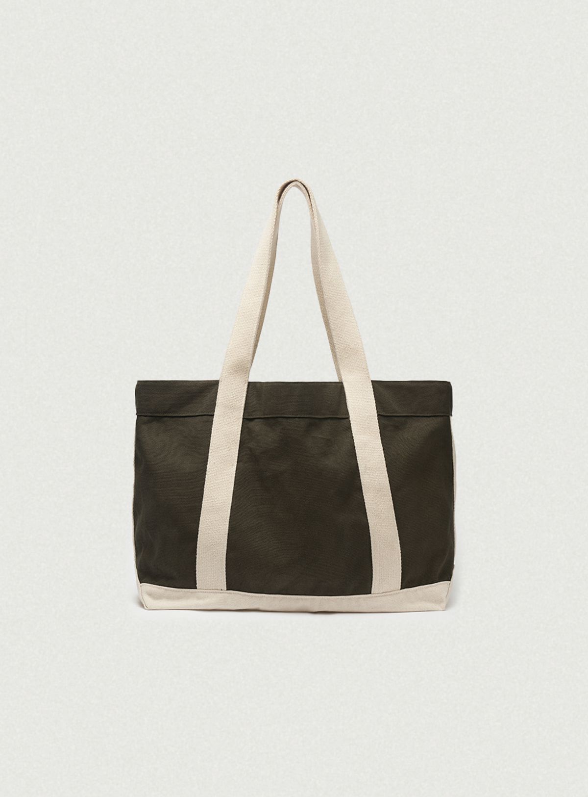 더바넷(THEBARNNET) Canvas Baren Tote Bag_Khaki