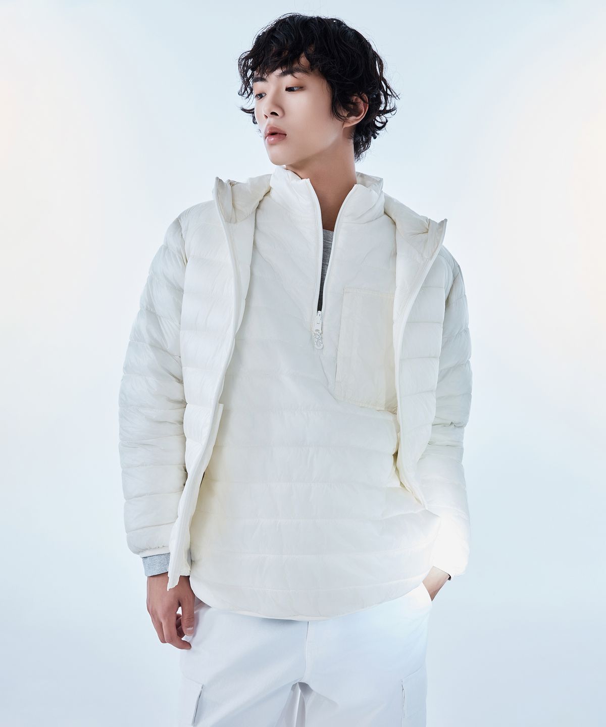 스파오(SPAO) [씬라이트] 후드 재킷_SPJPF4TC24