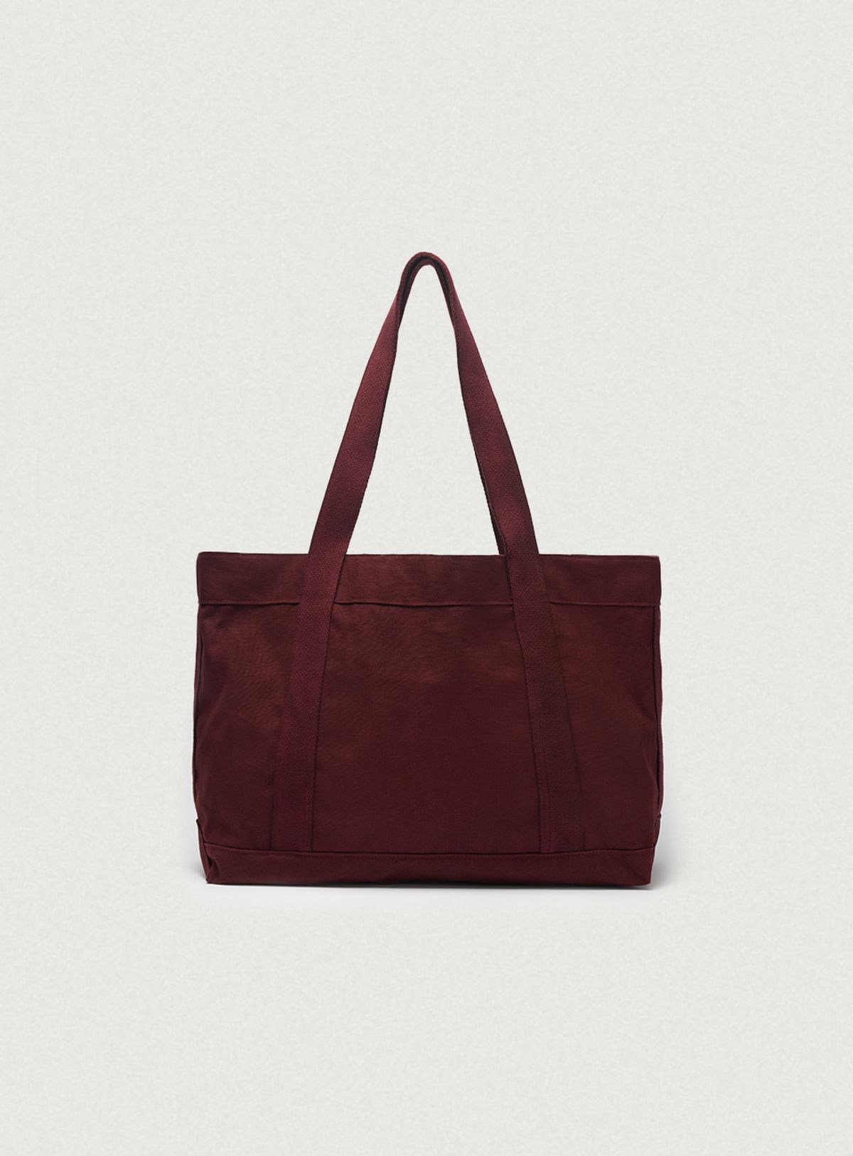 더바넷(THEBARNNET) Canvas Baren Tote Bag_Burgundy