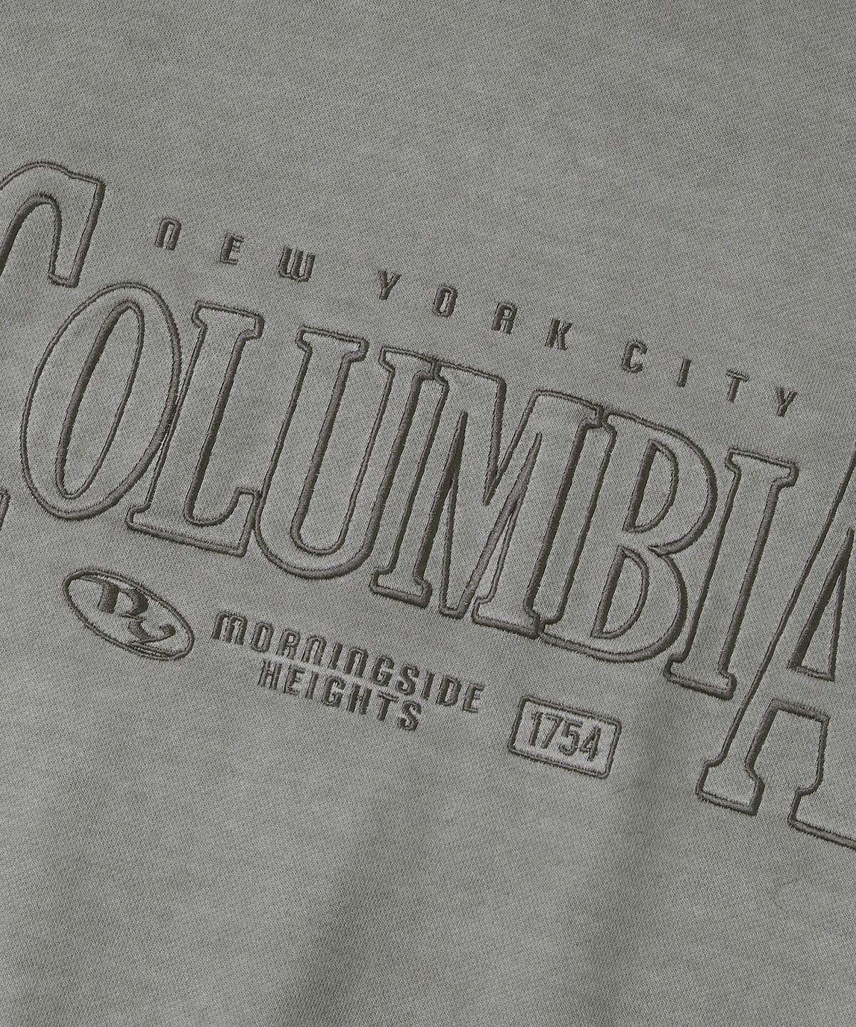 컬럼비아 유니버시티(COLUMBIA UNIVERSITY) VTG DYEING HEAVY TERRY CREW NECK_GRAY