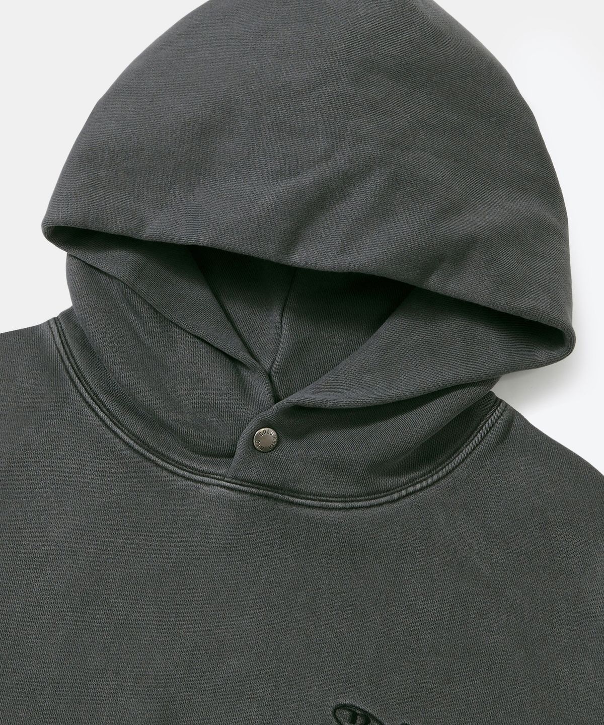 컬럼비아 유니버시티(COLUMBIA UNIVERSITY) VTG DYEING HEAVY TERRY HOODIE_CHARCOAL