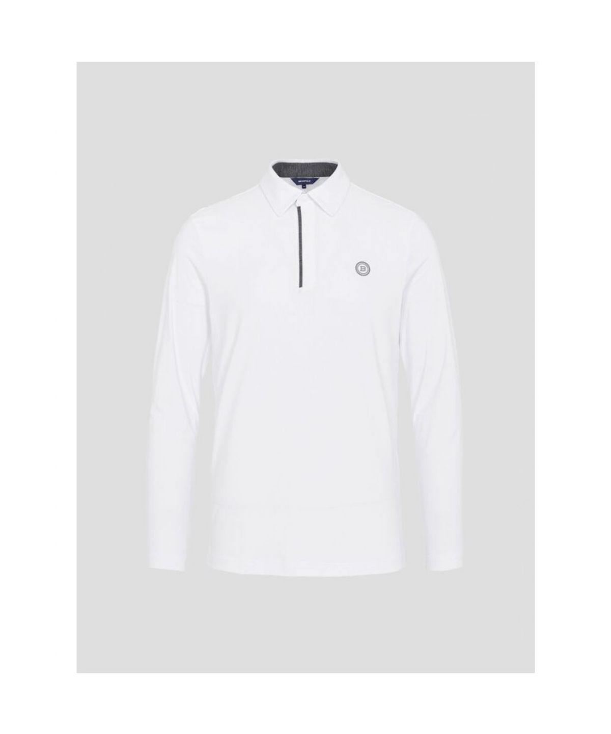 빈폴골프(BEANPOLE GOLF) 남성 소매 배색 칼라 티셔츠  화이트