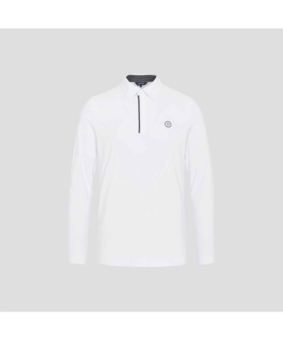 빈폴골프(BEANPOLE GOLF) 남성 소매 배색 칼라 티셔츠  화이트