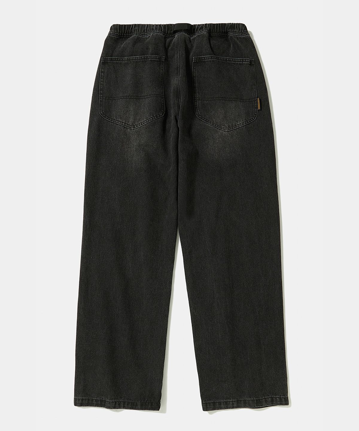 컬럼비아 유니버시티(COLUMBIA UNIVERSITY) TRAJAN LABEL LOOSE-FIT WASHED DENIM PANTS_GRAY JEAN
