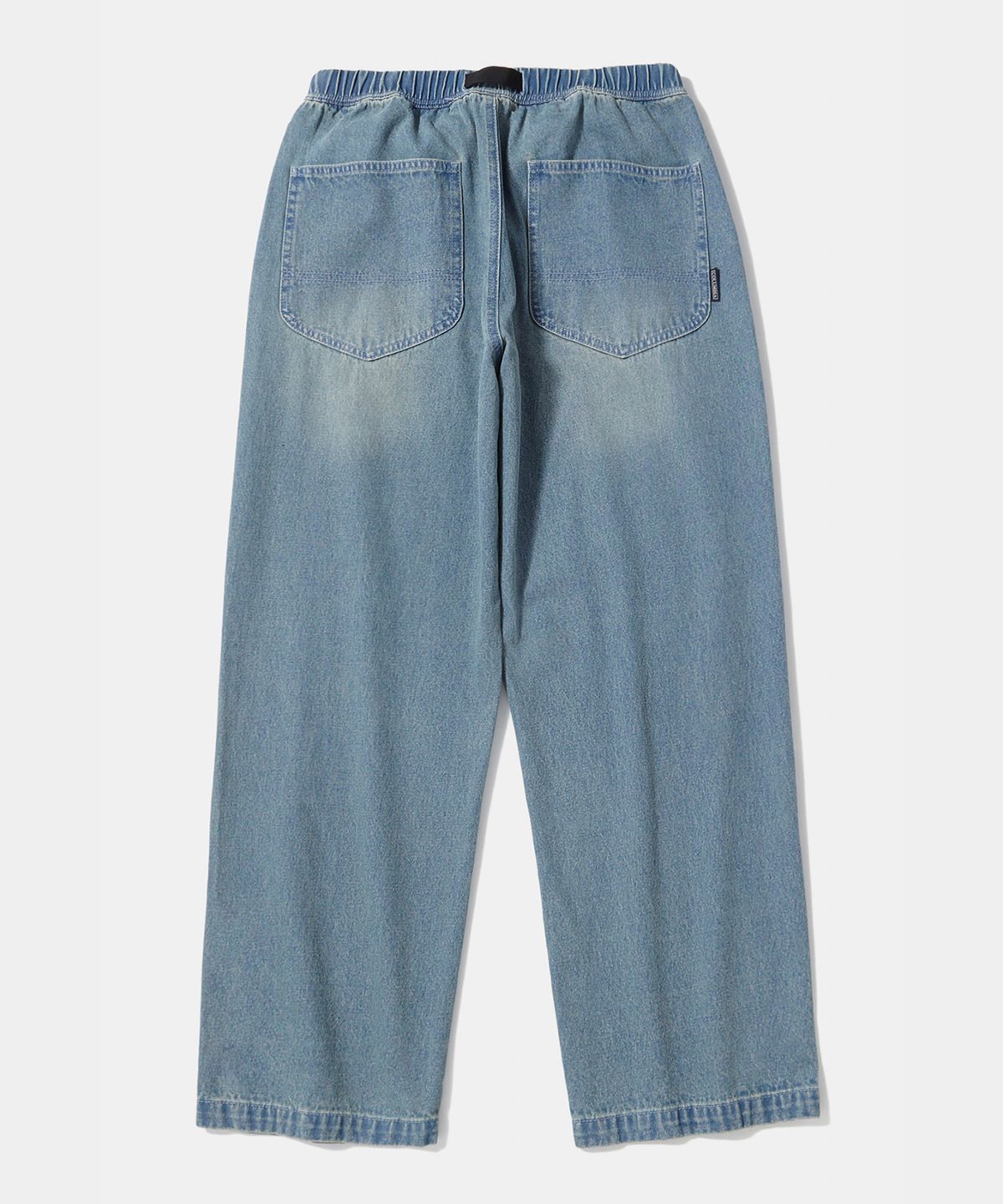 컬럼비아 유니버시티(COLUMBIA UNIVERSITY) TRAJAN LABEL LOOSE-FIT WASHED DENIM PANTS_LIGHT JEAN