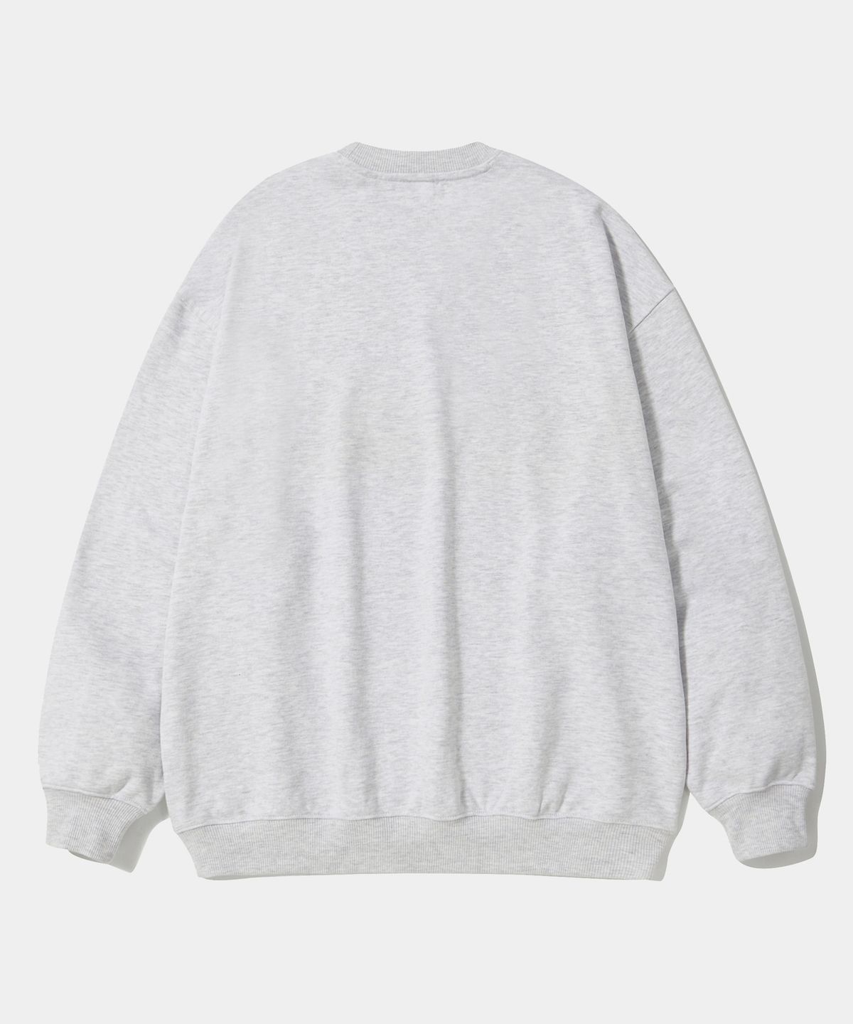 컬럼비아 유니버시티(COLUMBIA UNIVERSITY) STREET ARCH HEAVY TERRY CREW NECK_LIGHT GRAY