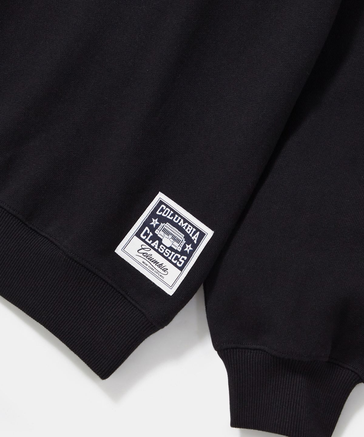 컬럼비아 유니버시티(COLUMBIA UNIVERSITY) STREET ARCH HEAVY TERRY CREW NECK_BLACK