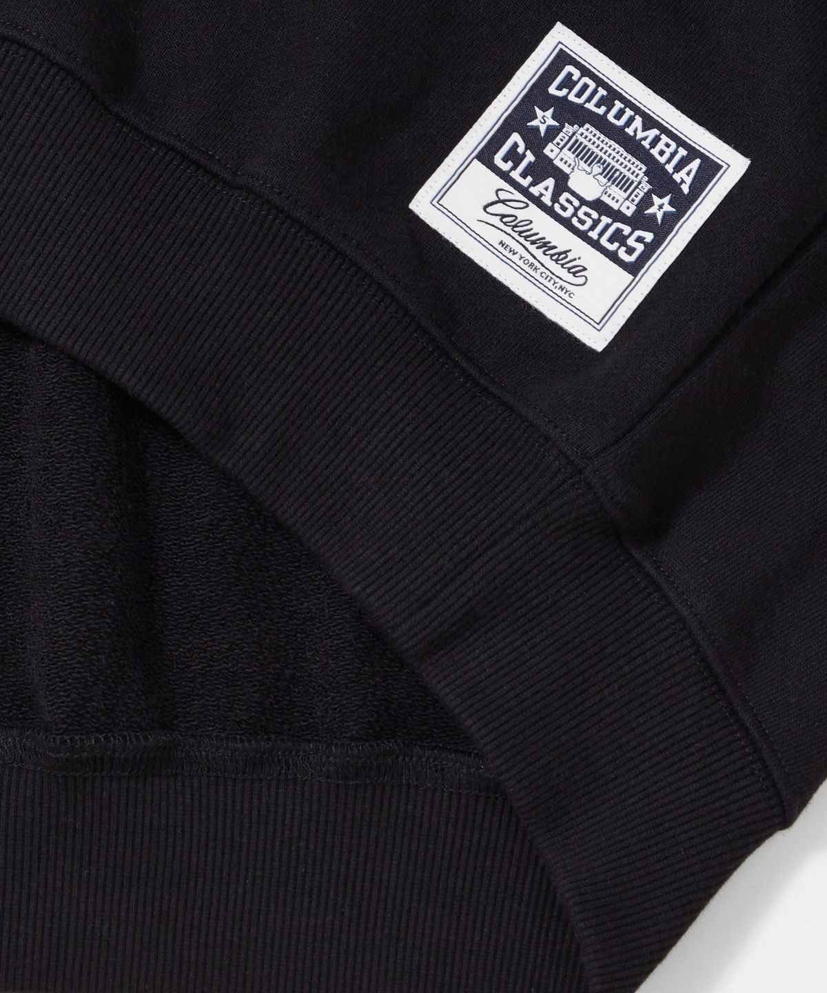 컬럼비아 유니버시티(COLUMBIA UNIVERSITY) STREET ARCH HEAVY TERRY CREW NECK_BLACK