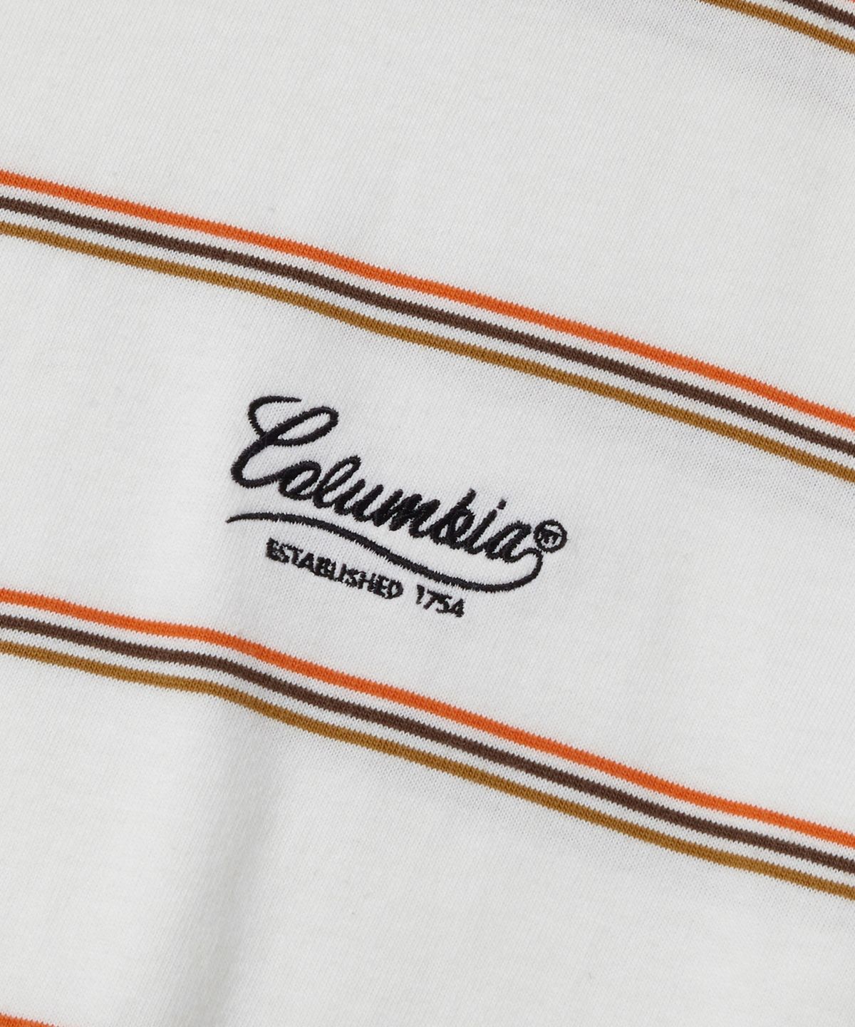 컬럼비아 유니버시티(COLUMBIA UNIVERSITY) NY STREET TAIL STRIPE L/S T-SHIRTS_WHITE