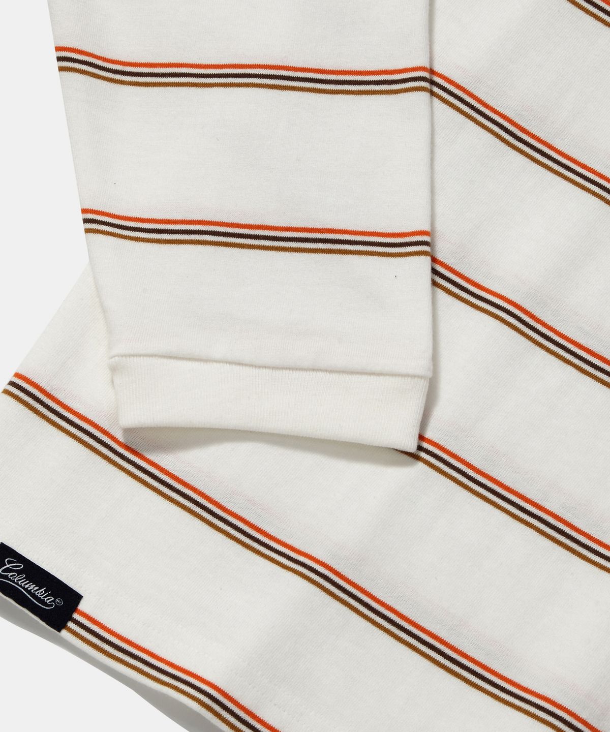 컬럼비아 유니버시티(COLUMBIA UNIVERSITY) NY STREET TAIL STRIPE L/S T-SHIRTS_WHITE