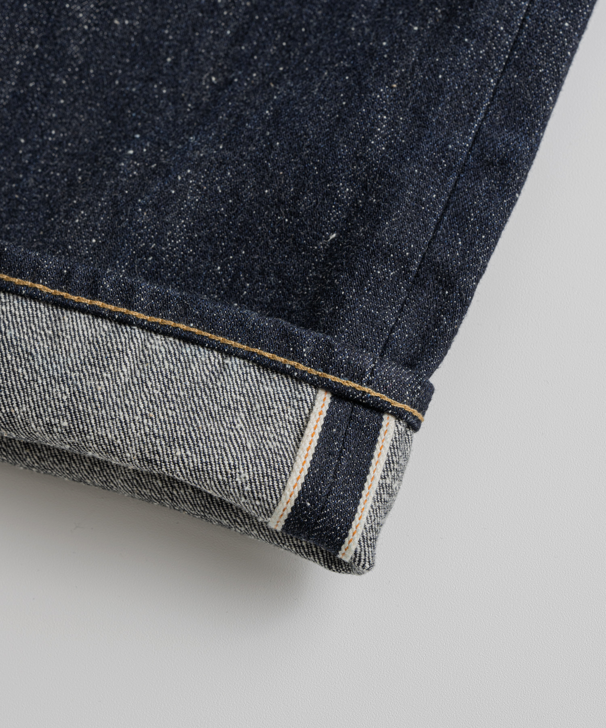 비헤비어(BEHEAVYER) 312R SELVEDGE NEP DENIM PANTS nep indigo