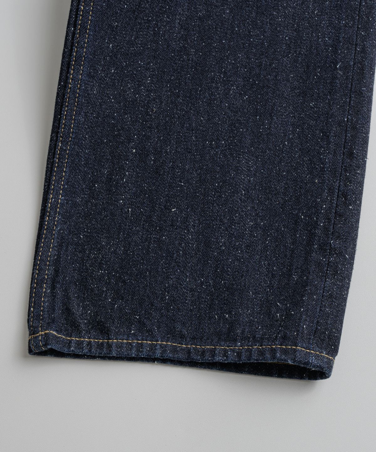비헤비어(BEHEAVYER) 312R SELVEDGE NEP DENIM PANTS nep indigo