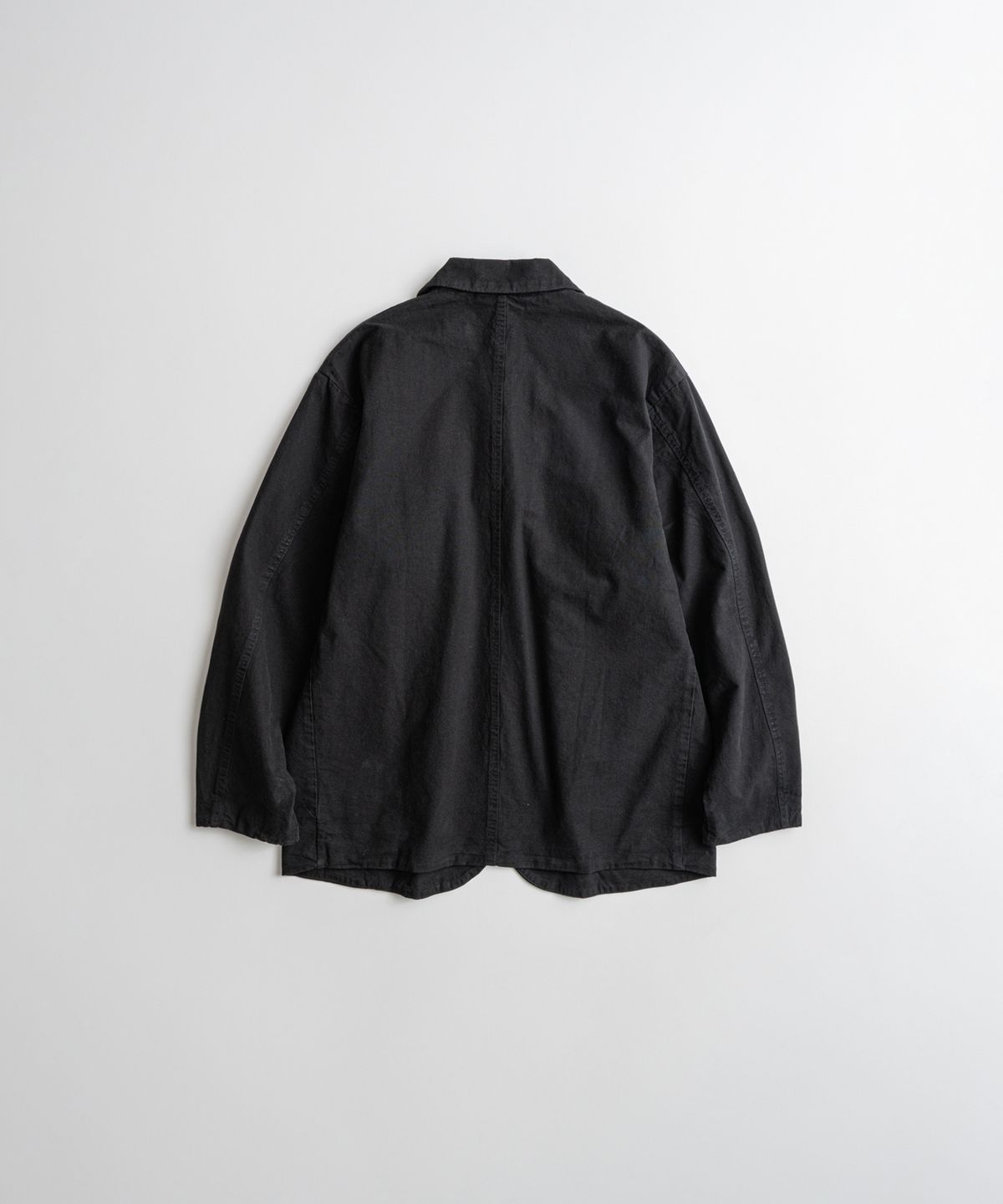 비헤비어(BEHEAVYER) DYED C/L SINGLE JACKET black