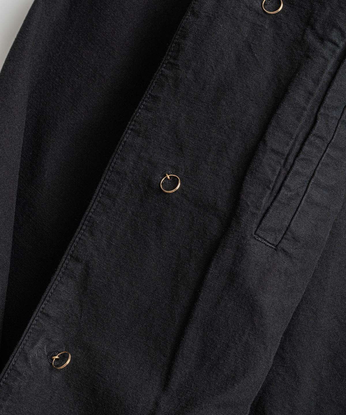 비헤비어(BEHEAVYER) DYED C/L SINGLE JACKET black