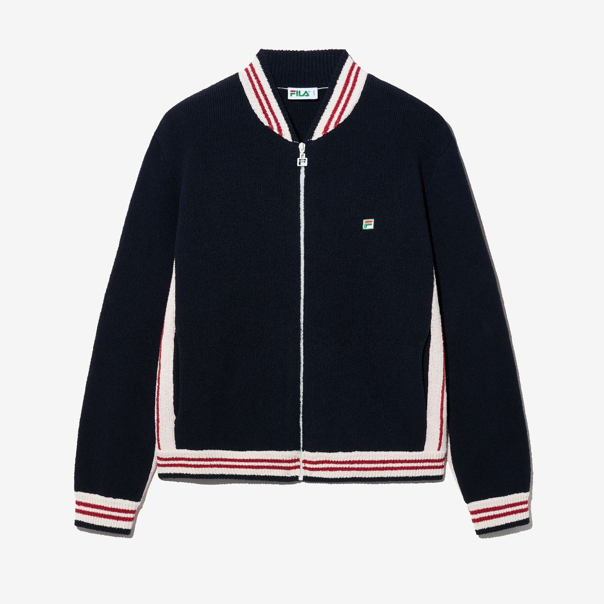 휠라(FILA) F+ SETTANTA TOWEL KNIT JACKET(FO252JK10X002472)