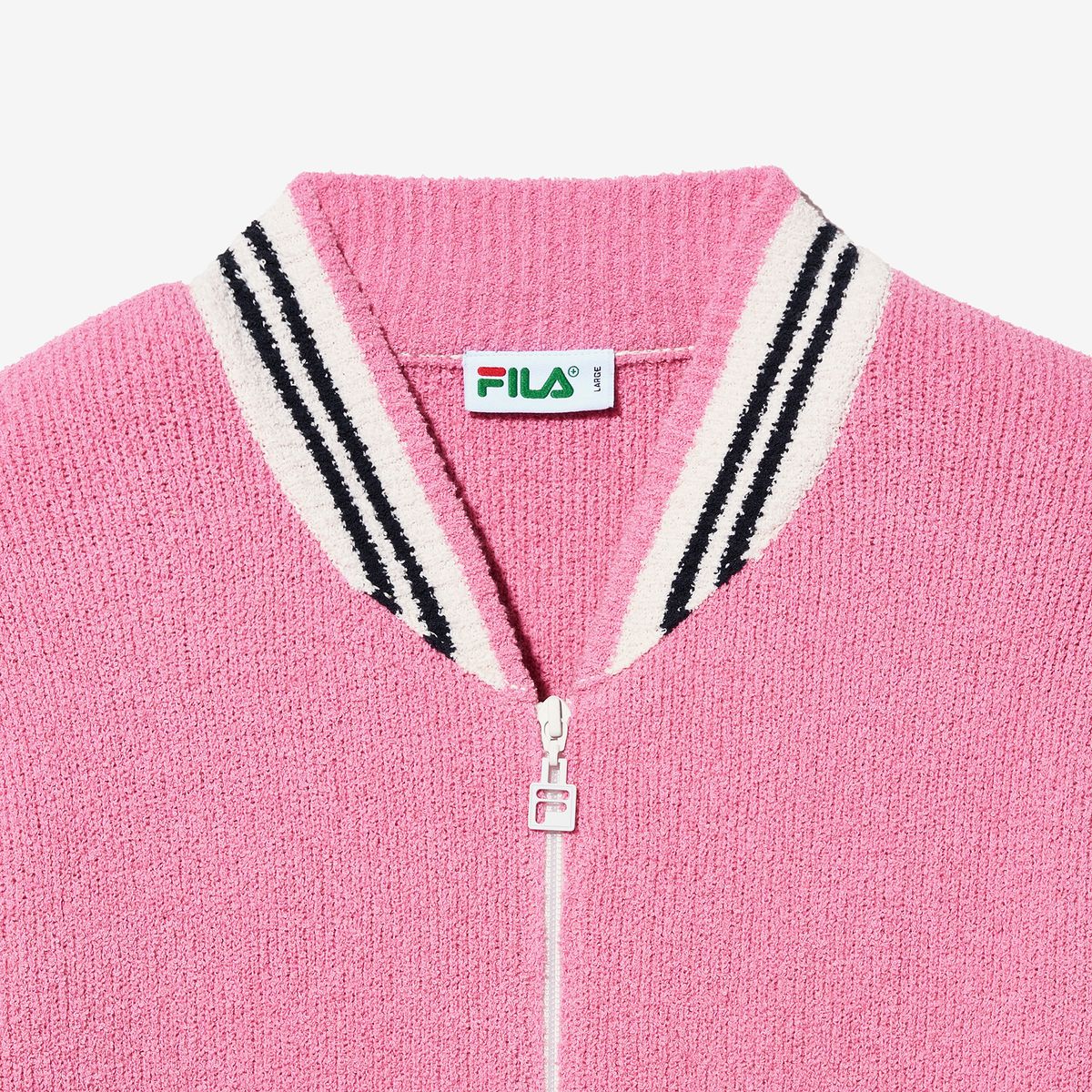 휠라(FILA) F+ SETTANTA TOWEL KNIT JACKET(FO252JK10X002650)