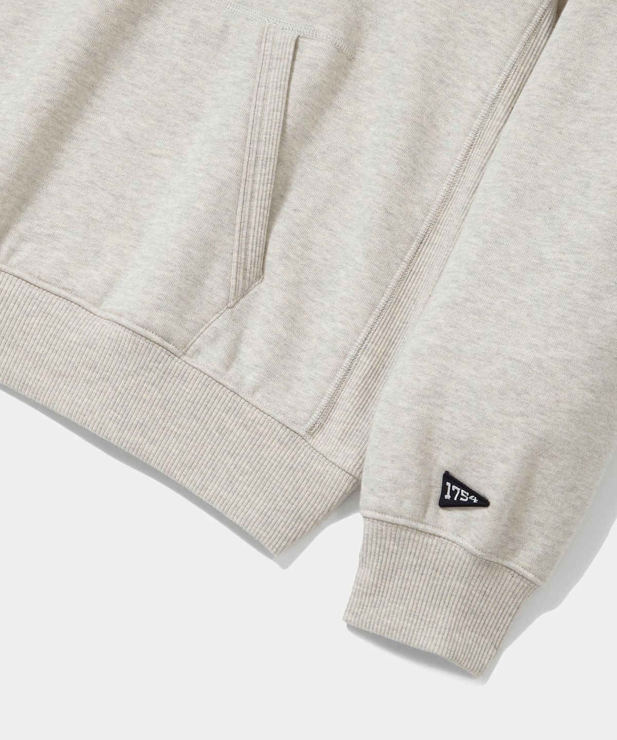 컬럼비아 유니버시티(COLUMBIA UNIVERSITY) 80S VINTAGE HEAVY FLEECE H/ZIP HOODIE_YELLOW OATMEAL