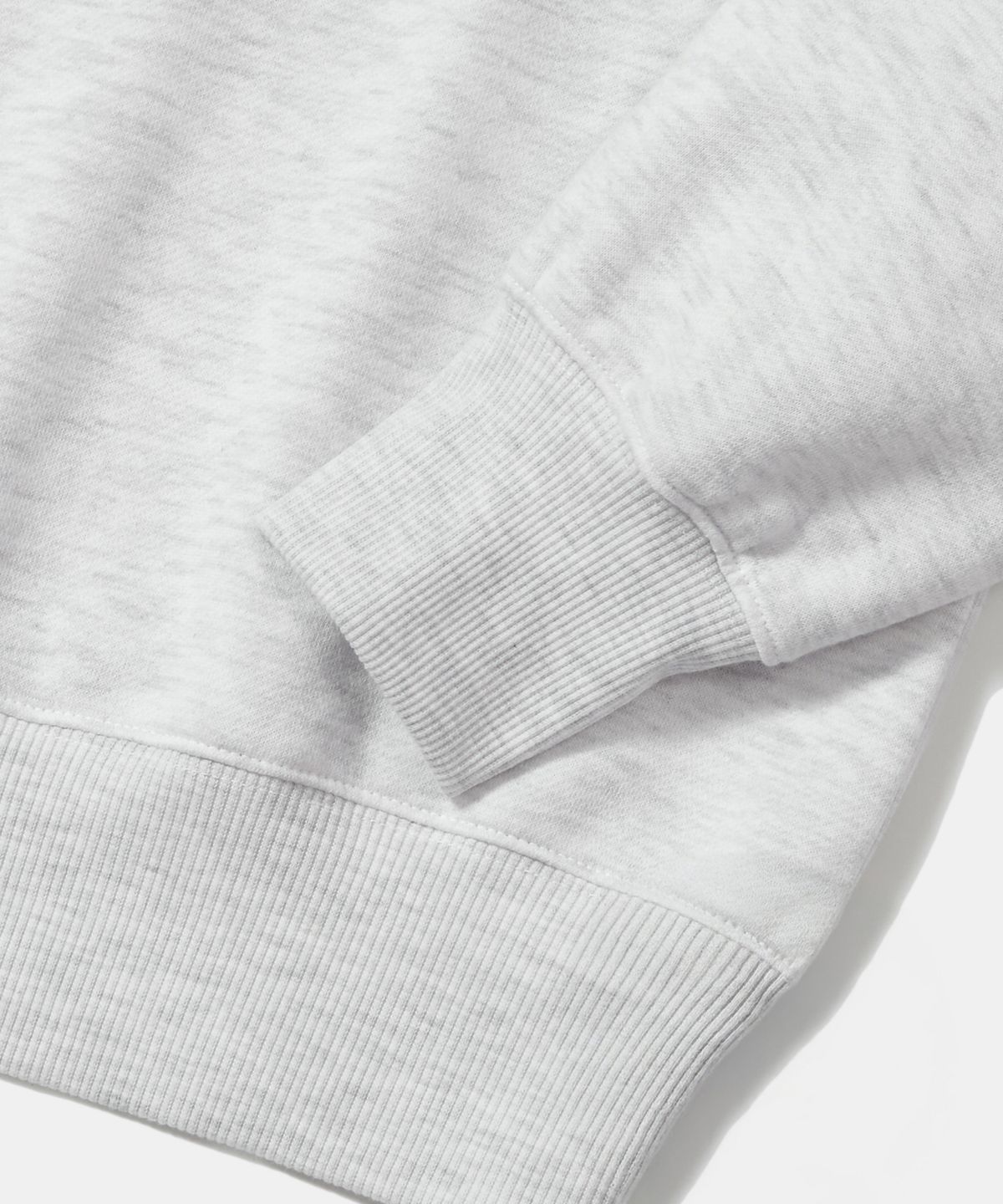컬럼비아 유니버시티(COLUMBIA UNIVERSITY) 8BIT CROP FLEECE WOMEN CREW NECK _LIGHT GRAY