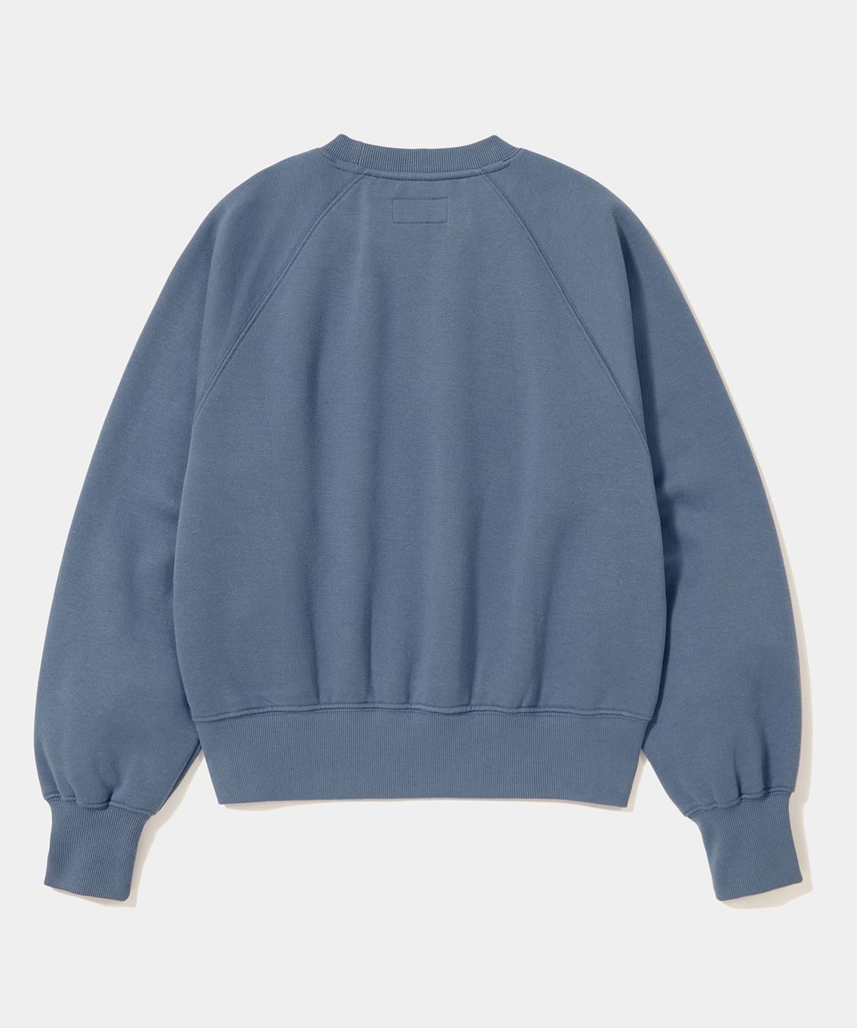 컬럼비아 유니버시티(COLUMBIA UNIVERSITY) 8BIT CROP FLEECE WOMEN CREW NECK _DUST BLUE