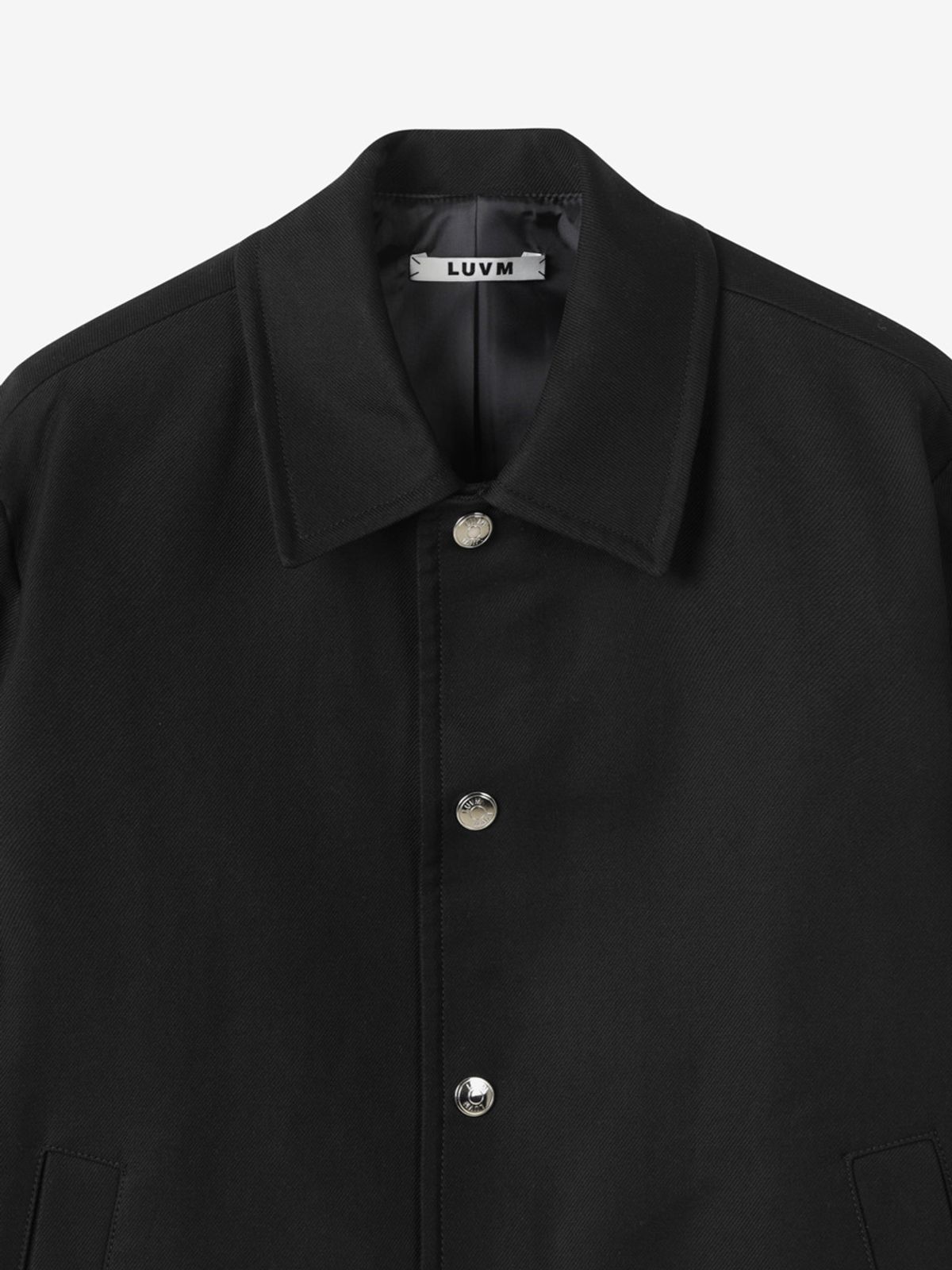 엘유브이엠(LUVM) COTTON WORK JACKET_BLACK