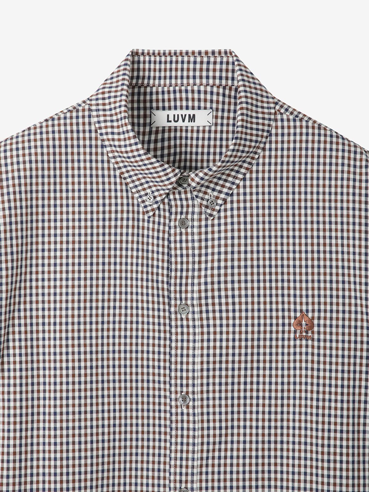 엘유브이엠(LUVM) CHECKED CLASSIC SHIRTS FOR MEN_CHECKED FABRIC