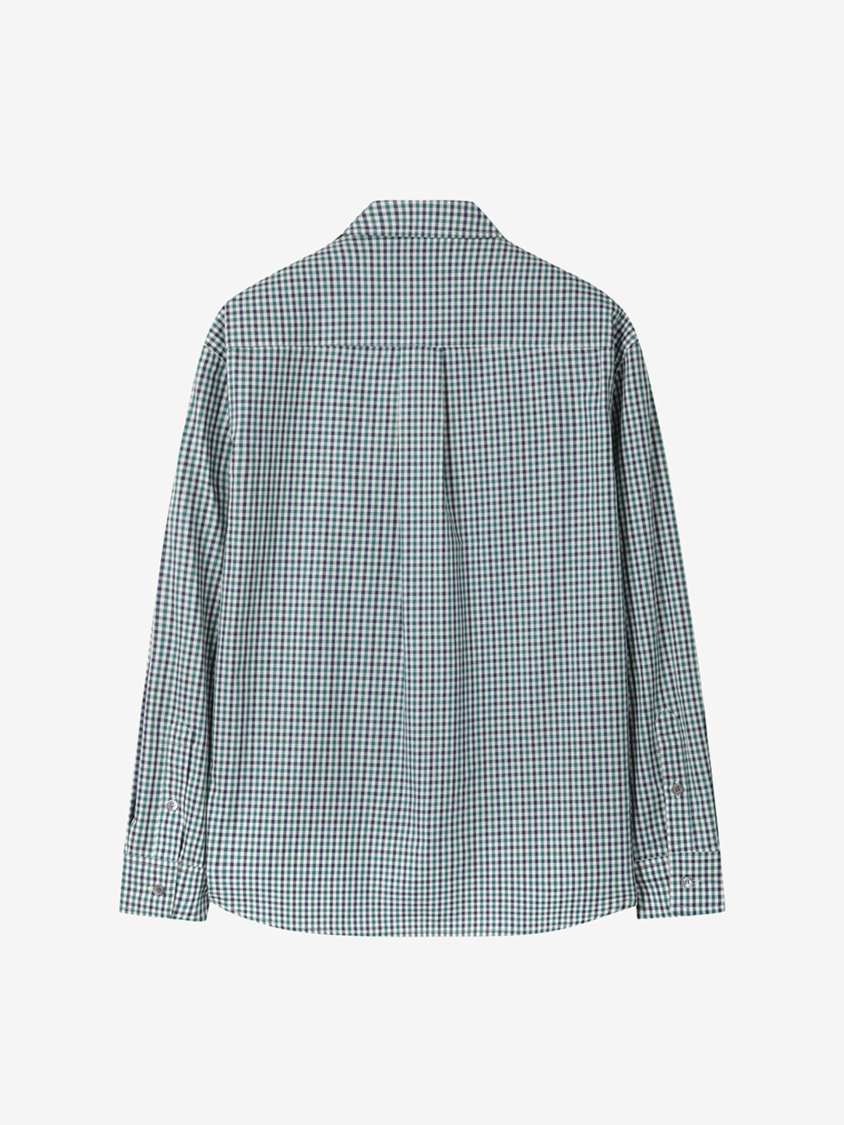 엘유브이엠(LUVM) STANDARD LOGO SHIRTS_CHECKDE FABRIC