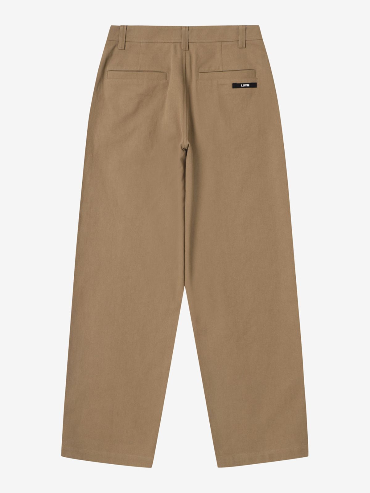 엘유브이엠(LUVM) BASIC COTTON PANTS FOR MEN_BROWN