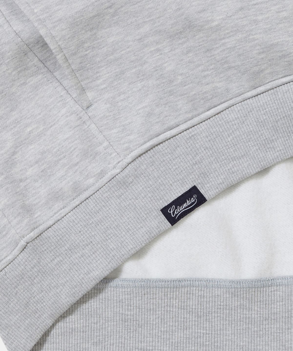 컬럼비아 유니버시티(COLUMBIA UNIVERSITY) NY STREET TAIL FLEECE H/ZIP SWEATSHIRTS_M.GRAY