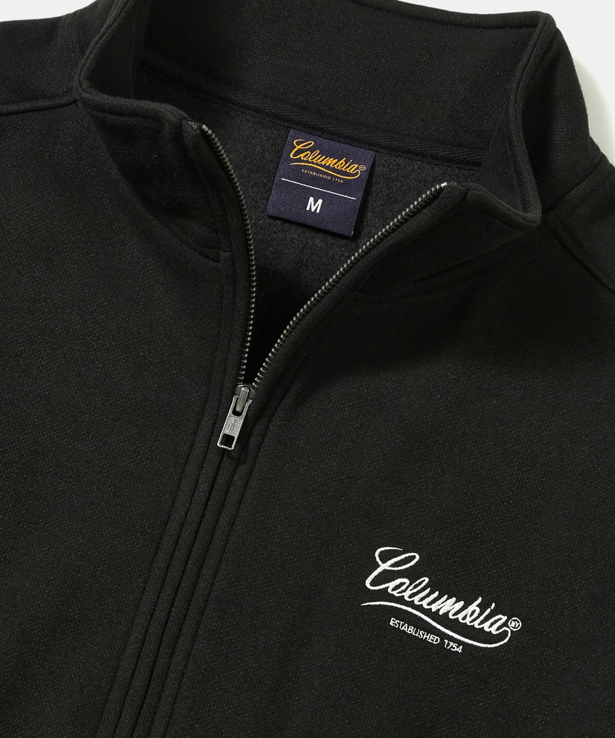 컬럼비아 유니버시티(COLUMBIA UNIVERSITY) NY STREET TAIL FLEECE H/ZIP SWEATSHIRTS_BLACK