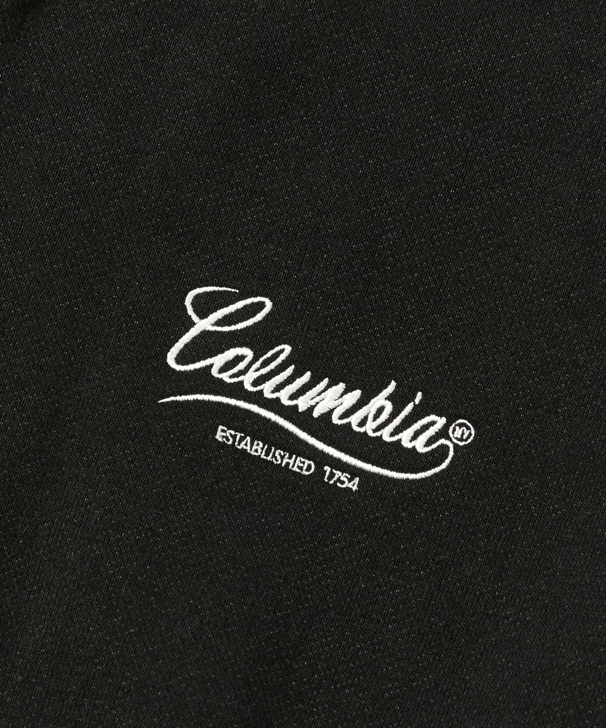 컬럼비아 유니버시티(COLUMBIA UNIVERSITY) NY STREET TAIL FLEECE H/ZIP SWEATSHIRTS_BLACK