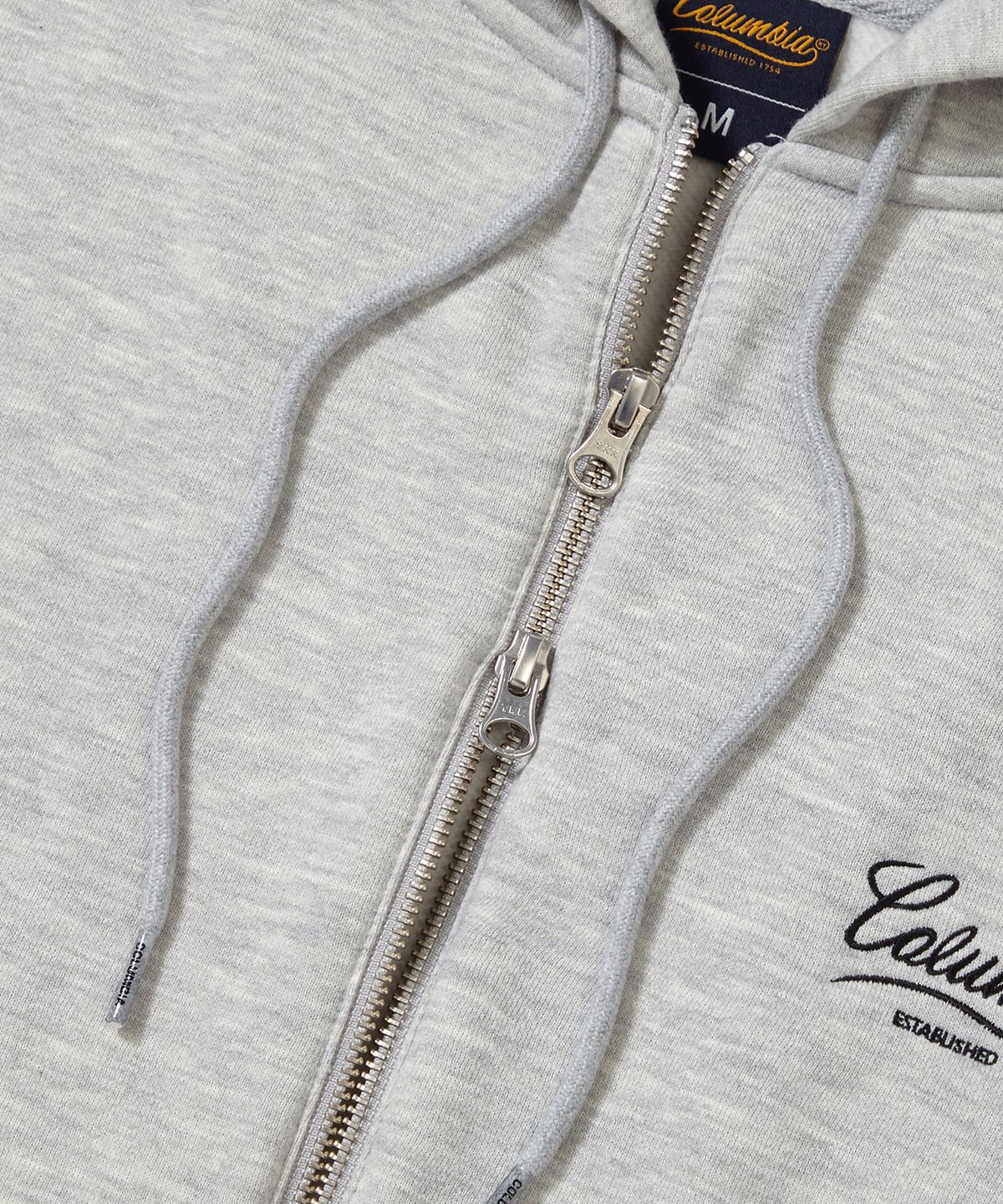 컬럼비아 유니버시티(COLUMBIA UNIVERSITY) NY STREET TAIL FLEECE ZIP-UP HOODIE_M.GRAY