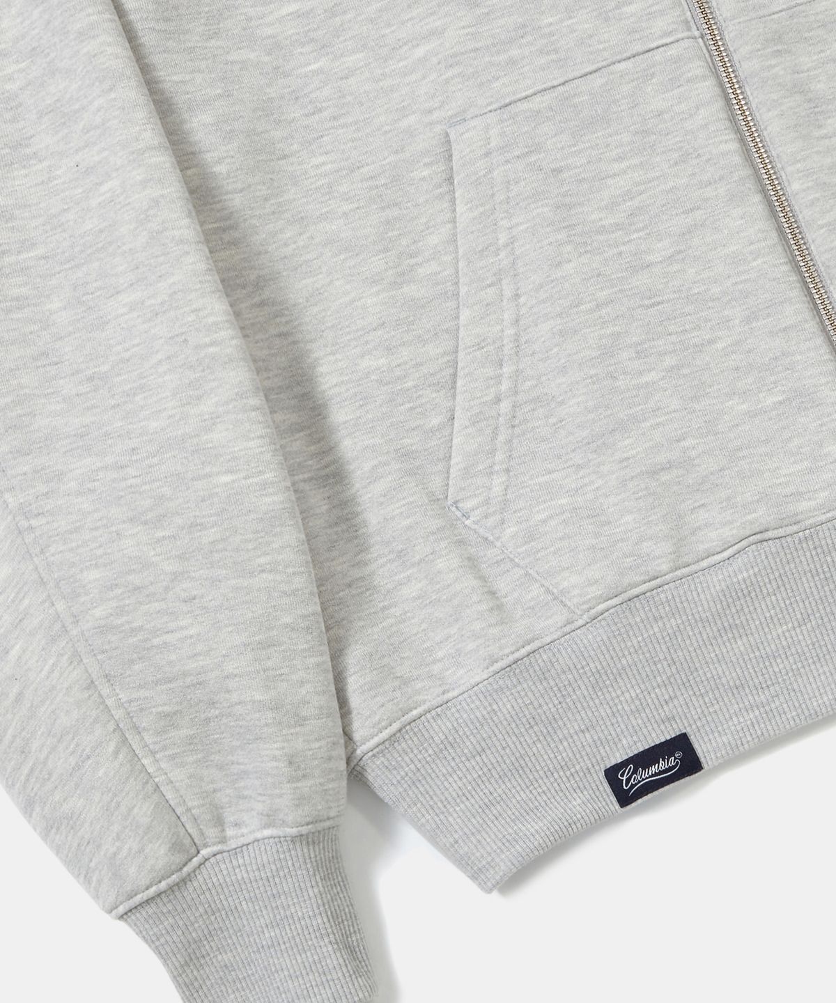 컬럼비아 유니버시티(COLUMBIA UNIVERSITY) NY STREET TAIL FLEECE ZIP-UP HOODIE_M.GRAY