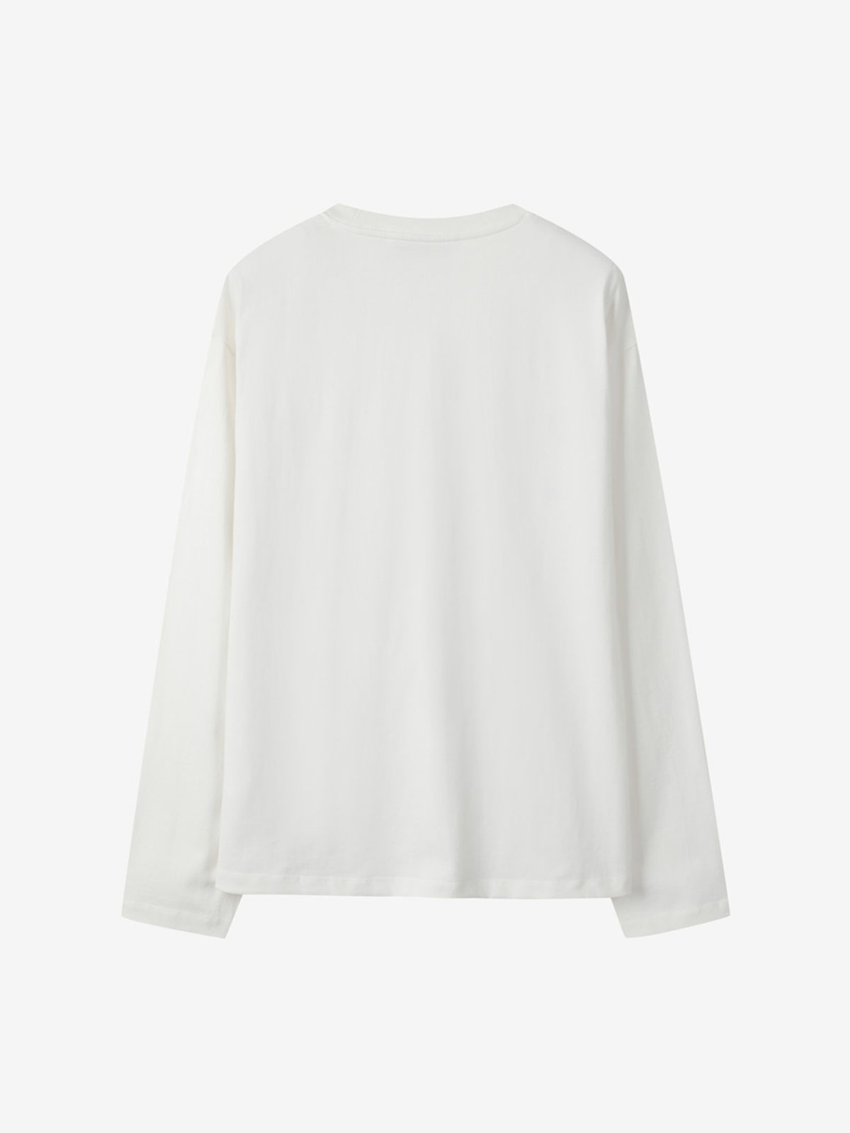 엘유브이엠(LUVM) LOOSE FIT COTTON T-SHIRTS_IVORY