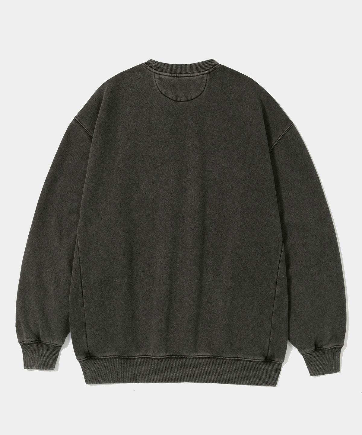 컬럼비아 유니버시티(COLUMBIA UNIVERSITY) CAMPUS WASHED FLEECE CREW NECK_CHARCOAL