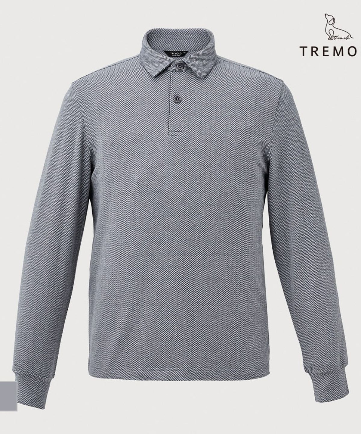 트레몰로(TREMOLO) Y에리 헤링본패턴 티셔츠_TRNAL4F8111