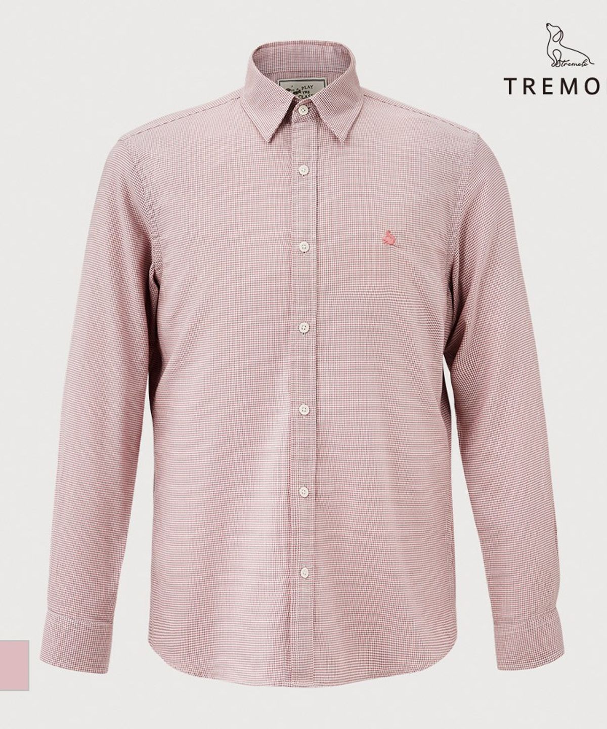 트레몰로(TREMOLO) 솔리드라이크 C셔츠_TRHNL4Z8451
